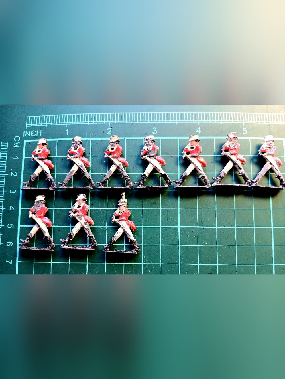 Vintage Johnny Walker Metal figures